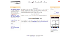 Desktop Screenshot of en.sopromat.org